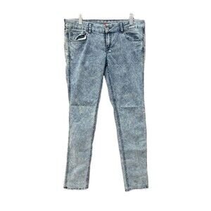 Divided By H&M Women’s Red Concept Skinny Jeans Size 12 54S.1747 Denim